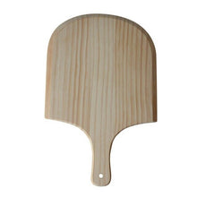 Load image into Gallery viewer, 14 Inch Natural Wooden Pizza Tray Plate Charcuterie Board Pizza Spatula Shovel Paddle Baking Bakeware Pizza and Bread Tray Pizza
