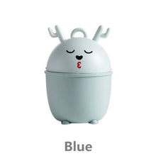 Load image into Gallery viewer, Universal Cartoon Plastic Desktops Trash Can Mini Creative Office Living Garbage Bucket Automobile Storage Bucket Accessories

